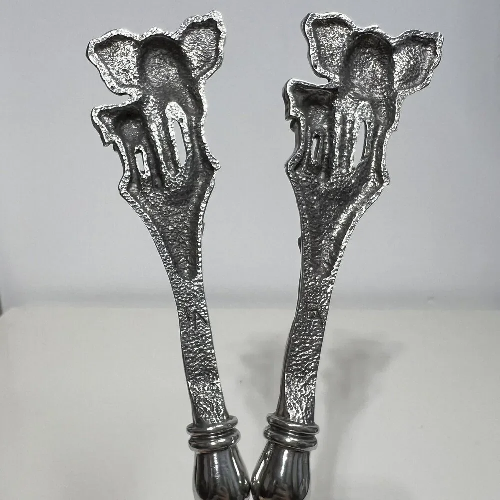 Serving Spoons Elephant Behind Salad Server Earthangel Pewter South Africa